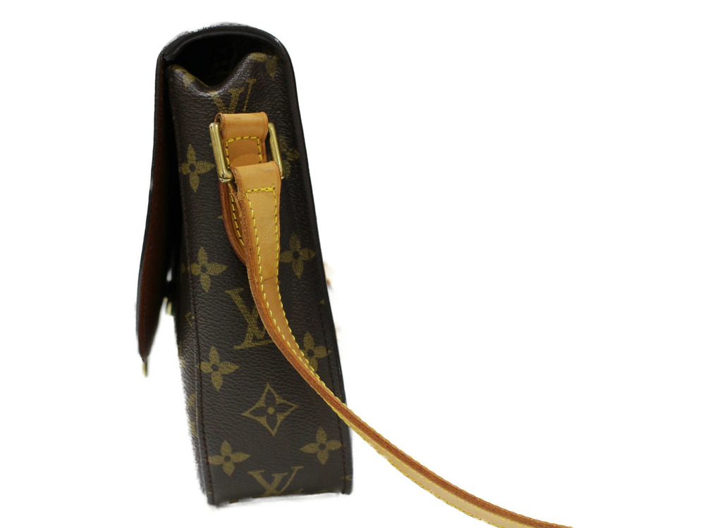 Louis Vuitton Shoulder Saint Cloud Bag Monogram Brown